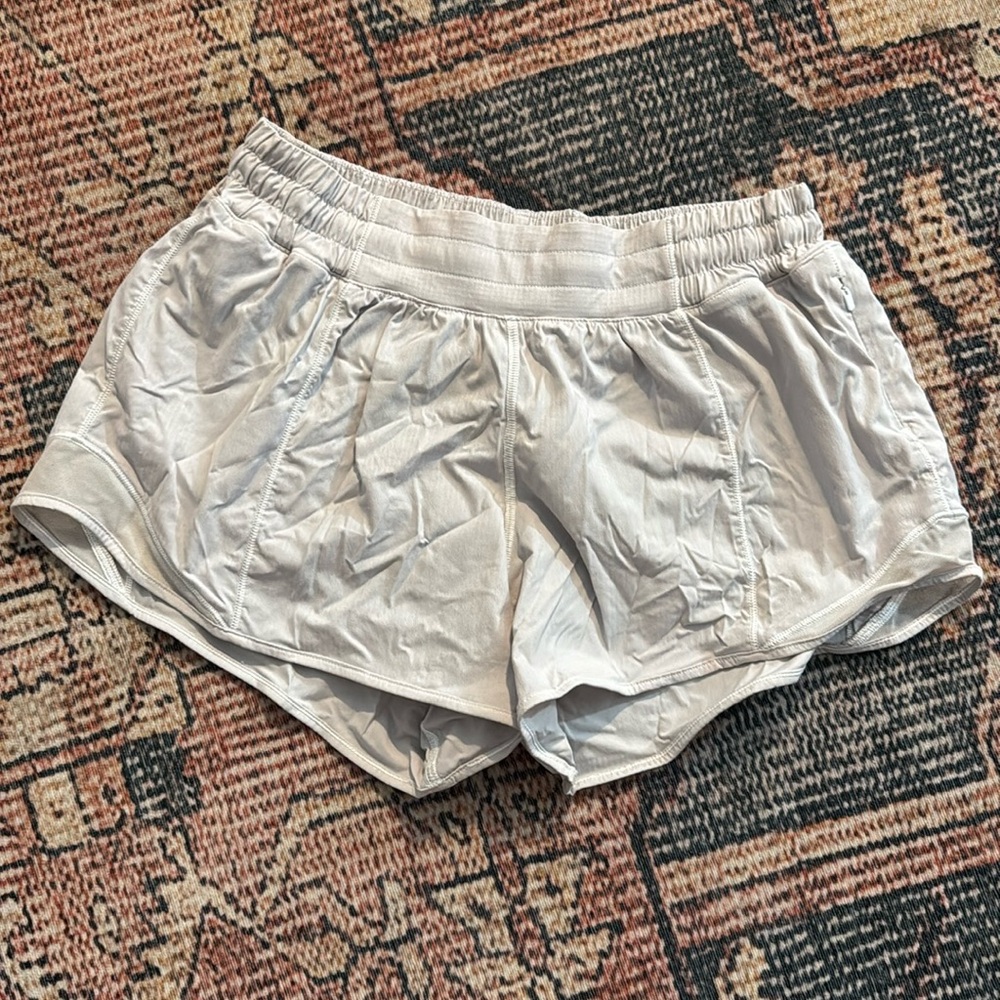 White Lululemon Shorts